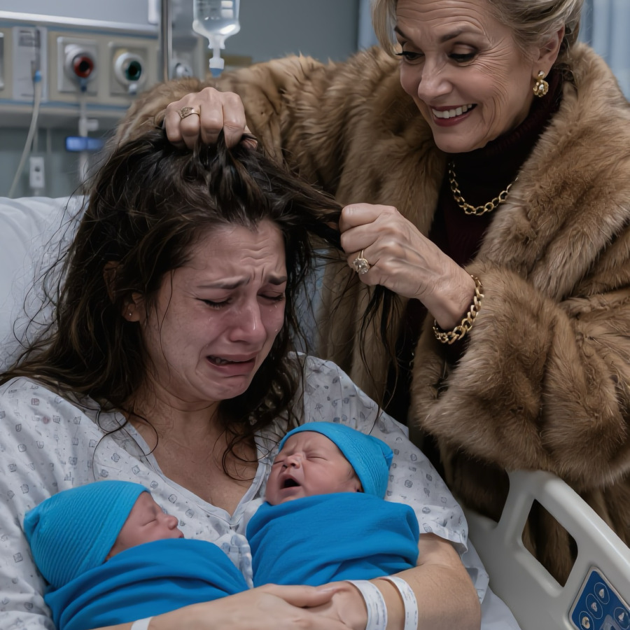 בעלי נטש אותי ואת התאומים שזה עתה נולדו לנו, משום שאמו העשירה הורתה לו לעשות זאת... הוא בחר בכספה של אמו במקום באשתו ההרה ועזב מבלי להביט לאחור.