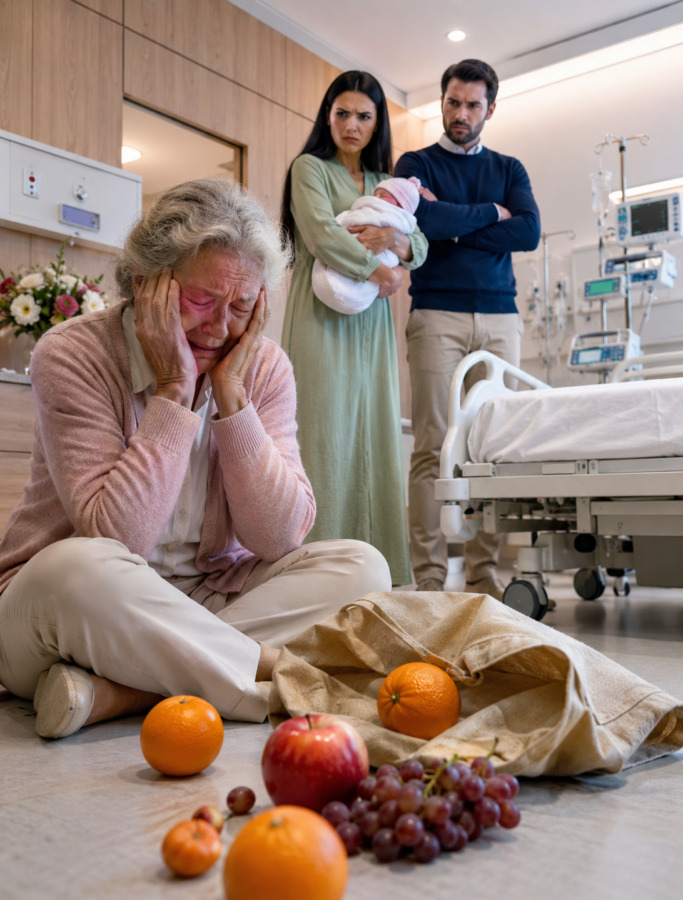 נכנסתי לחדר בית החולים, נרגשת לפגוש את הנכד החדש שלי… אבל כלתי חיבקה אותו חזק יותר אליה. ״תתרחקי, אישה זקנה ומגעילה! את תדביקי את הבן שלי!״